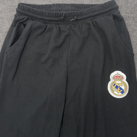 Vintage 00s REAL MADRID jogger sweatpants size XL soccer team pants - Picture 2 of 11